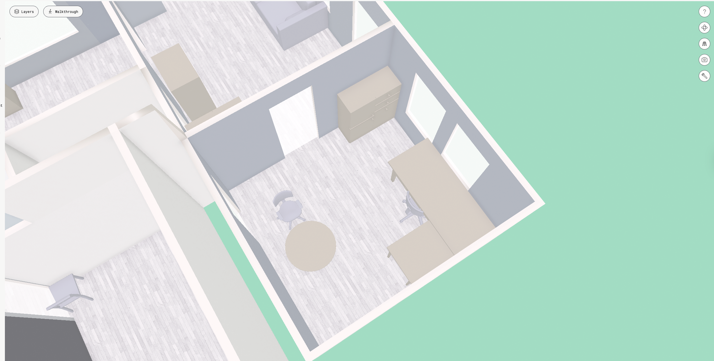 After: 3D view with furniture